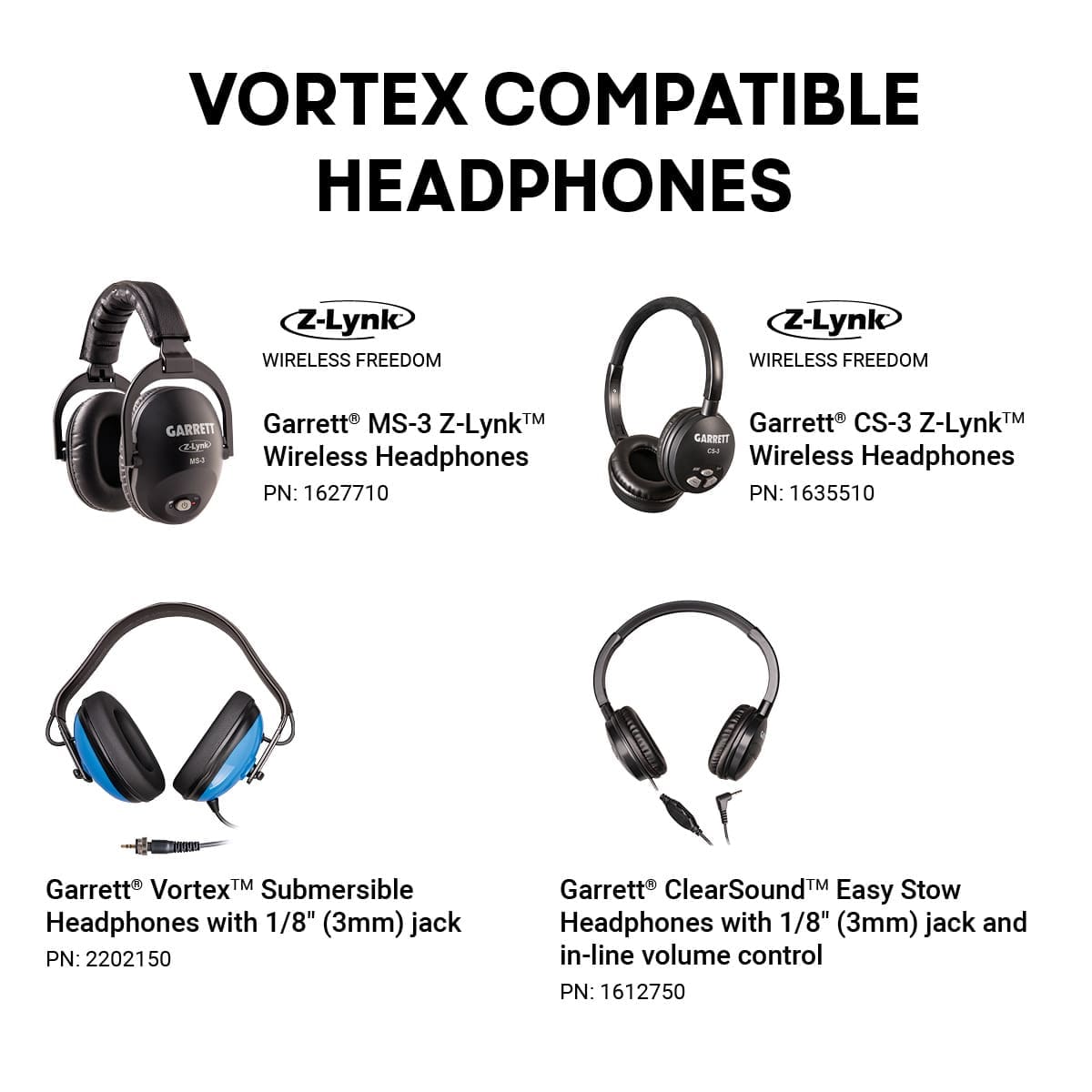 İzmir Garrett Vortex VX9 Dedektör - Z-Lynk uyumu, hedef sesinin gecikmesiz ve daha kontrollü takip edilmesini sağlar.