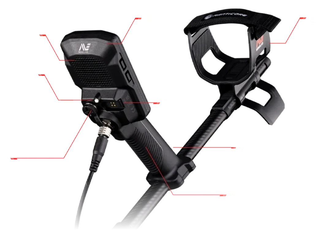 İzmir Minelab Manticore - Kontrol paneli
