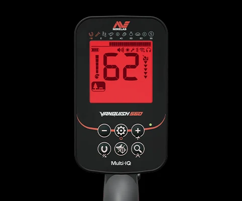 İzmir Minelab Vanquish 540 Pro Pack - VANQUISH ekran ve saha kontrolü